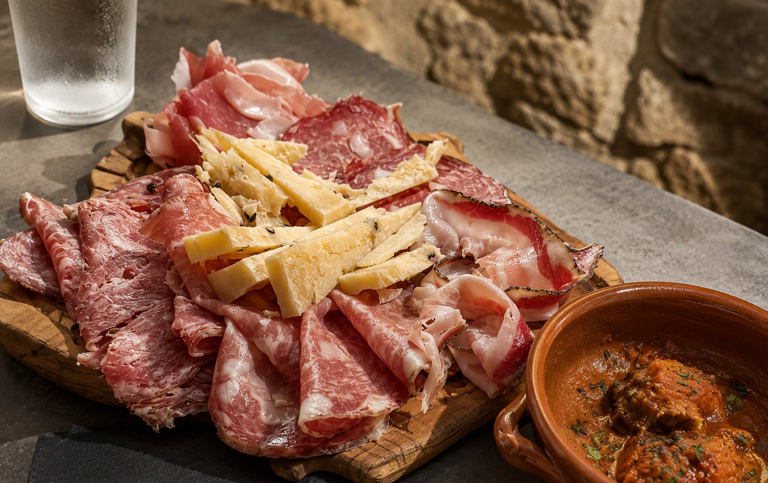 Tagliere degustazione di salumi della casa